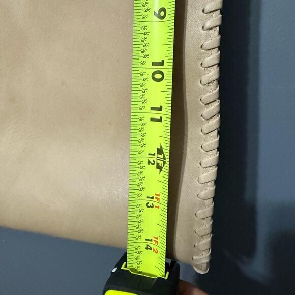 Oak River Company Tan Leather Women's Bag large shoulder tote purse bohemian - Picture 10 of 15